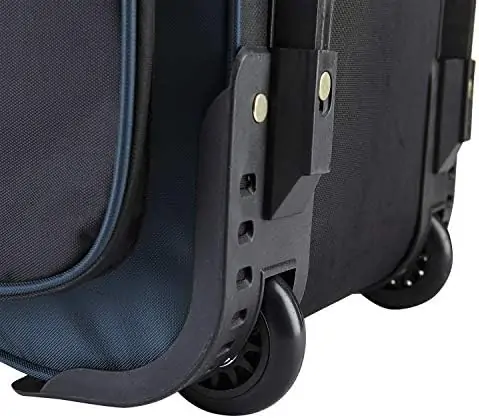 Travelers Club Xpedition 30 Inch Multi-Pocket Upright Rolling Duffel Bag - Image 5
